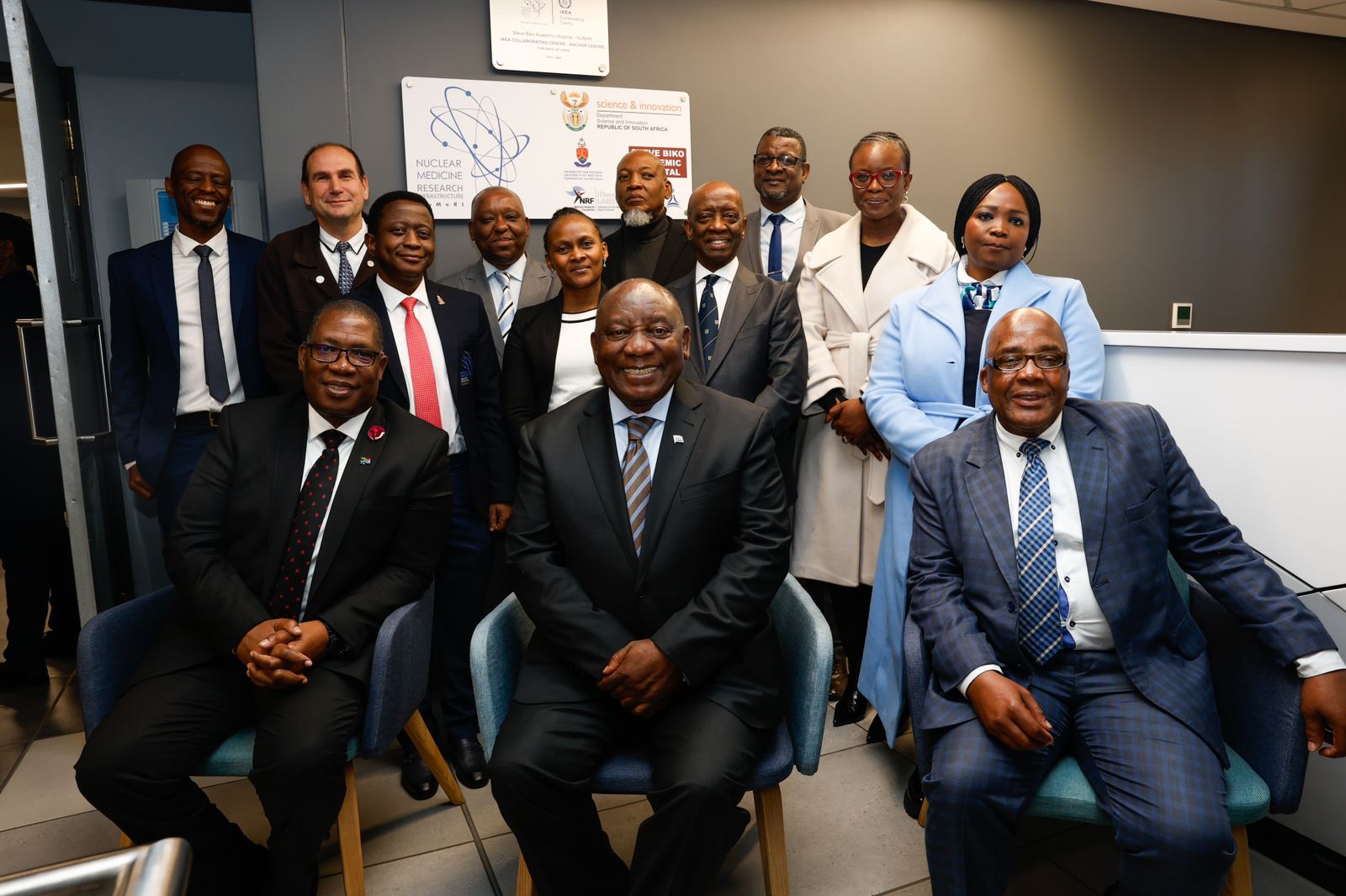 Presidential visit to NuMeRI facility